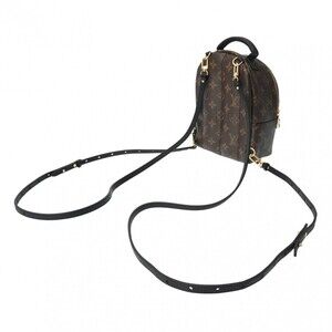 Louis Vuitton Palm Monogram Backpack Daypack Springs Canvas Brown